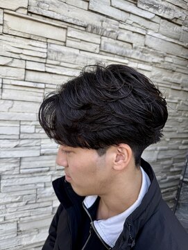 ニューヨークニューヨーク 桂店(NYNY) フェザーパーマ×ナチュラルマッシュ