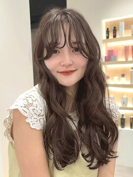 ジョエミバイアンアミ(joemi by Un ami) ロングパーマ/ニュアンスパーマ/前髪パーマ/暗髪カラー