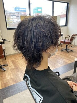 プログレス 長町南店(PROGRESS) Men's/ウルフ×パーマ