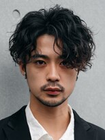 フィフス 札幌大通(fifth) 札幌メンズパーマシャドウパーマルーズパーマセンターパート緩め