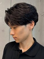 エルマーク 松山(L-MARK)&nbsp;フェザーパーマ/シャドウパーマ/ニュアンスパーマ/men's/眉毛