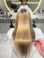 ロンドウル 熊本(Lond ulu) うねり、広がりが気になる。ブリーチ1回履歴#ブリーチ縮毛矯正