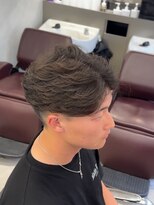 グルーマーズトウキョウ(GROOMER/S TOKYO)&nbsp;ラフカール/men's/メンズ/刈り上げセンターパート/神保町