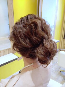 パッチ ヘアー(PATCH HAIR) お団子×波