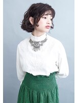 モードケイズ 西宮(MODE K's) ボブ/大人かわいい/小顔/斜めバング/アシンメトリー/伸ばしかけ