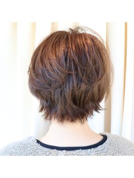 ヘアーサロン ニュアンス(HAIR SALON nuance) 【Stylist渋川】大人かわいいナチュラルショート似合わせカット