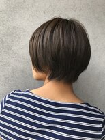ヘアサロンM 新宿&nbsp;デザインカラー/厚めバング/ローライト/スリークボブ