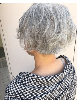 ラトリエコンタン(L´atelier Content) 大人のグレイスタイル　パーマで素敵に