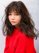 カンナ(Canna)&nbsp;パーマ/イメチェン前髪/黒髪/ベージュ/ロング/髪質改善/20代30代