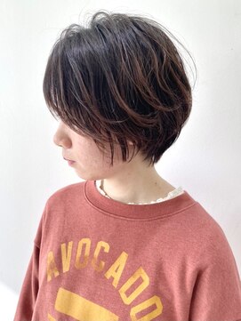 フォーク FOLK 【FOLK】ナチュラル3Dショート♪ミニボブ ショートボブ グラボブ