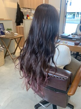 ライフ(LIFE) LIFE   グラデーションカラー　ピンクパープル