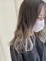 ヘアーデザイン シュシュ(hair design Chou Chou by Yone)&nbsp;ミルクティーベージュ×バレイヤージュ&グラデーション♪