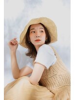 アンジュール(UNJOUR.)&nbsp;ゆるミディ×柔らかベージュ30代40代50代