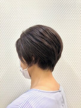 クオリス 上福岡店(QUALIS) ショートグラデーション/小顔/丸み/白髪染め/40代50代/ブラウン/