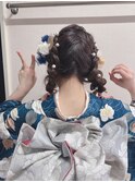 成人式ヘアセット