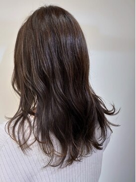 バッカ(BACCA) レイヤースタイル、アッシュベージュ