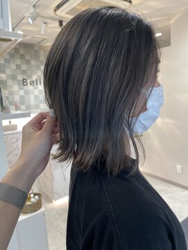 ベルバイヘアスイッチ(by hairswitch) 暗髪マットグレージュカラー