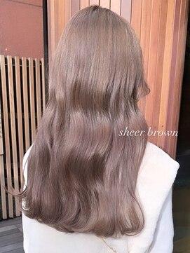 ベレーザ 渋谷(BELEZA) 2136外国人風カラーシアーグレージュふんわりカールこなれヘア