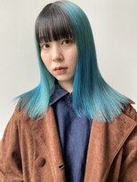 ゲーム 原宿店(GAME)&nbsp;ターコイズ/ダブルカラー/ケアブリーチ/髪質改善/原宿