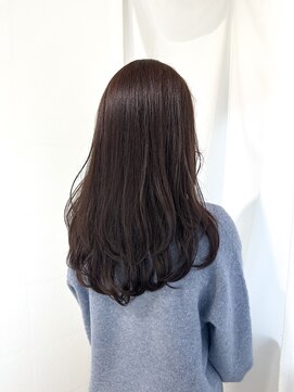 プラグ バイ ネオリーブ(plug by neolive) 大人ガーリー/チョコレート×髪質改善 [髪質改善/縮毛矯正]韓国K