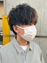 ニアウ 太田店(Niau)&nbsp;ツイストスパイラルパーママッシュメンズパーマ波巻きパーマ