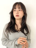 トレス(TRESS)&nbsp;くびれヘア　顔まわりカット　レイヤー　ブラウン　原宿表参道