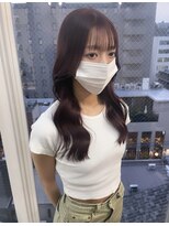 ラニヘアサロン(lani hair salon)&nbsp;ピンクベージュ　レイヤーカット