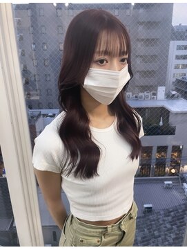 ラニヘアサロン(lani hair salon) ピンクベージュ　レイヤーカット