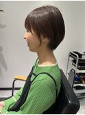 小顔ショートスタイル/丸みショート/20代30代40代◎岩田