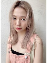 アルテ(ARTE) 【ARTE表参道/青山】モテ髪ミディアム×ブリーチなし透明感