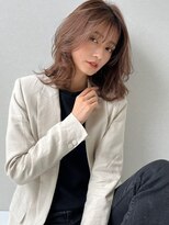 ソヨン 上挙母店(SOYON)&nbsp;フェザーバング　くびれヘア　モカグレージュ