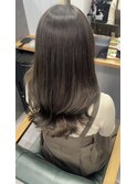 透明感抜群アッシュベージュ