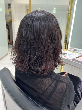 六本木美容室 白金店 ボブパーマ