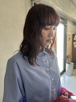 ソイリウム 下北沢(soi rium)&nbsp;レイヤーパーマ_ニュアンスパーマ_前髪パーマ_ミディアムパーマ