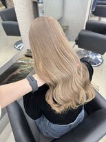 ペレ 栄店(PELE)&nbsp;切りっぱなしボブ/エアリーロング/美髪/ピンクブラウン/栄