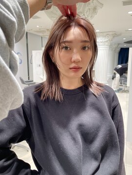 エアー 青山(AIR) 春おすすめ◎ピンクベージュカラー