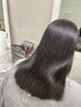 シルクストレート×高濃度水素カラー×デトックス&髪質改善TR¥31900