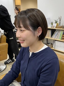 メアリー バイ メリー(marry by merry) 【立町メアリーバイメリー】☆ミニボブ×アッシュグレージュ☆