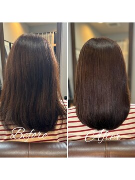 オレオ(O’Leo) 【福岡市東区多の津】大人女性の為の美髪セミロング