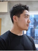 刈り上げないベリーショート/ヘアセット/メンズカット