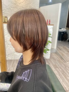 エピックコースト(epic coast) 【髪質改善】軽やかウルフスタイル