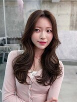 フィヴェント(Fivent)&nbsp;メルティカラー似合わせカットフェミニンロング韓国レイヤー