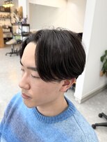 フゥ 宇都宮(FeU)&nbsp;ニュアンスパーマ/ウルフ/宇都宮/メンズ/メンズカット/眉毛