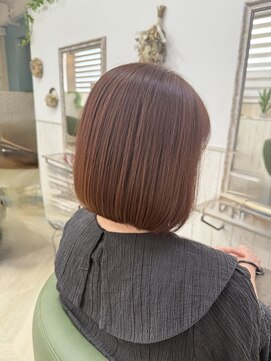 ルヴェール 北方店(LeVert) 前下りボブ