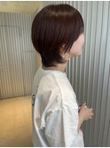 オーダー多めの襟足長めのショートウルフ