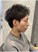 長岡/新潟/スパイキーショート/刈り上げなし/メンズショート