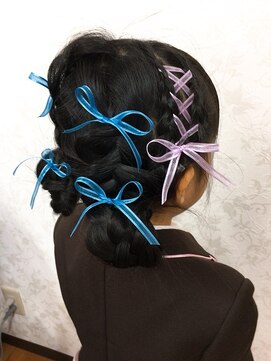 蘭美容室 ヘアセット