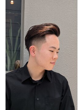 クフィア メンズヘアー カンポ 天王寺店(CUFFIA MEN'SHAIR CAMPO) ツーブロックフェードカットメンズ髪型ツイストパーマ