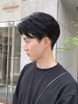 [Neelu_take]メンズナチュラルセンターパート