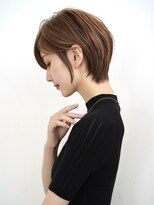 アイスバーグ(eyesburg)&nbsp;20代30代40代ミニボブショコラアッシュ透明感小顔ブリーチなし